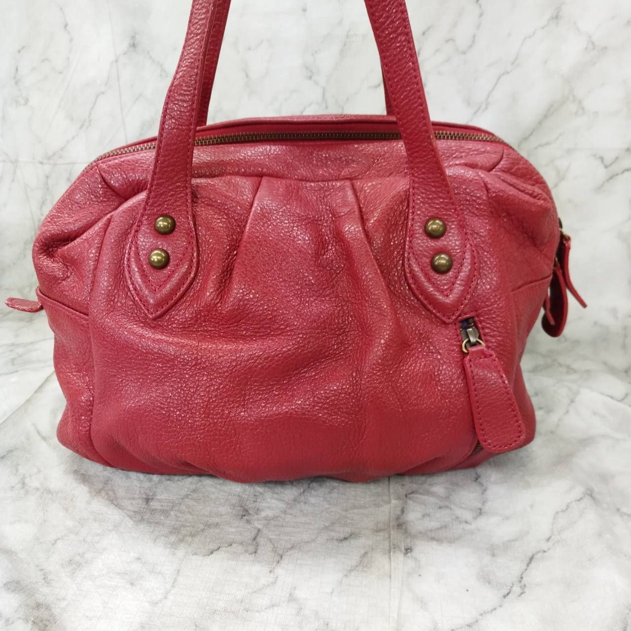 ANNA SUI アナスイ ハンドバッグ 赤 レッド AK8?????? Y - メルカリ