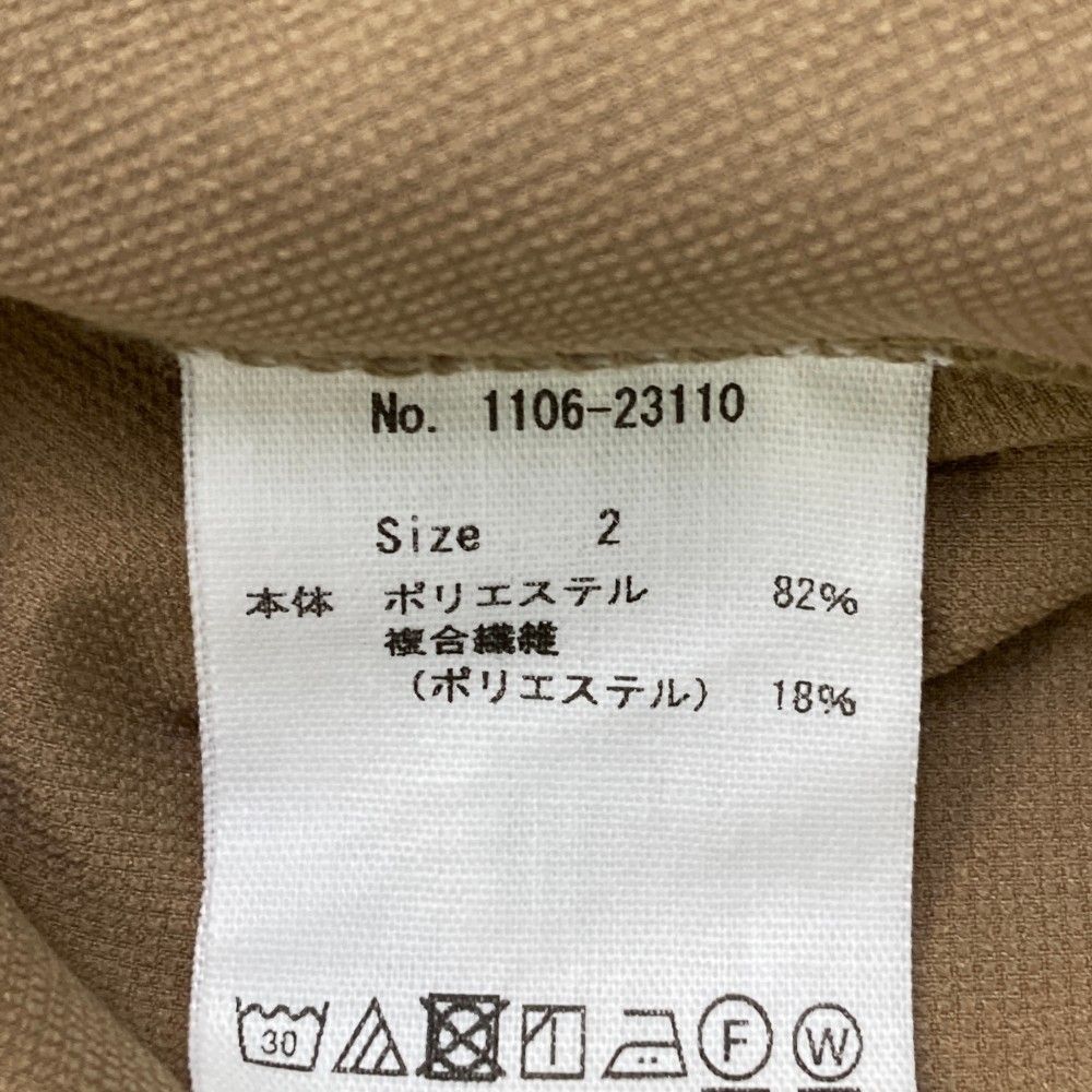 サイズ：2 CPG GOLF シーピージーゴルフ インナー付き フレアスカート
