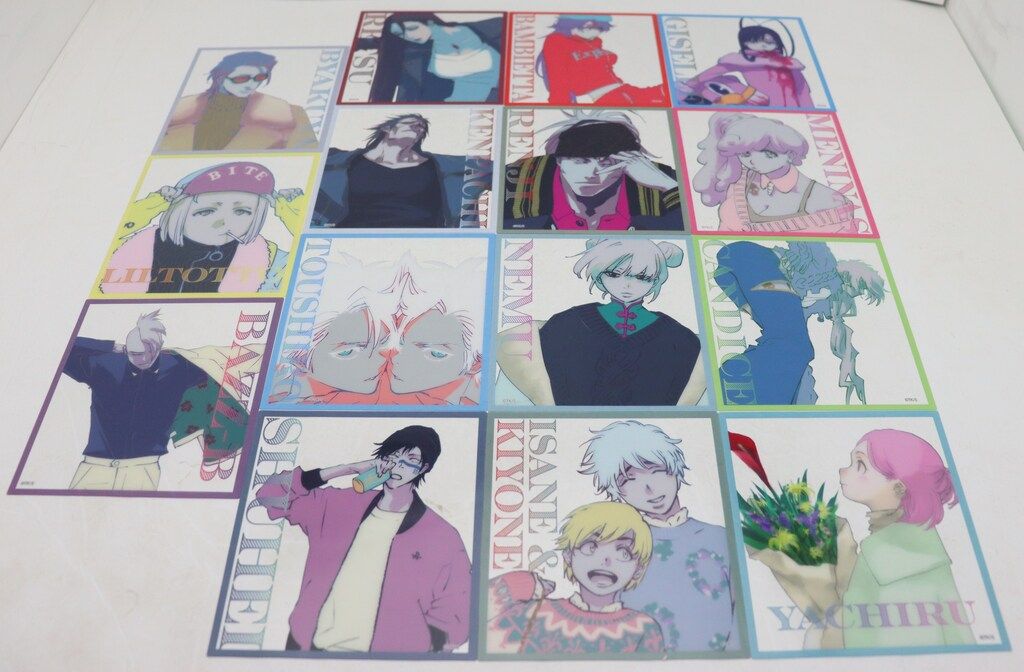 BLEACH WORLD クリアミニ色紙 BLEACH クリアミニ色紙コレクション