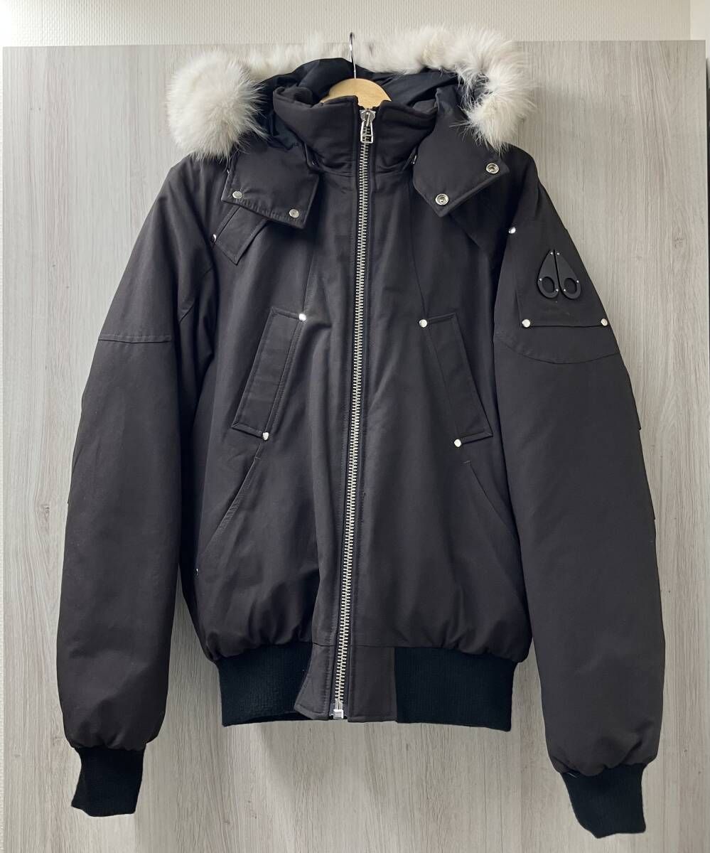 MOOSE KNUCKLES ムースナックルズ MK2000MB BALLISTIC BOMBER ダウンジャケット サイズM ブラウン系