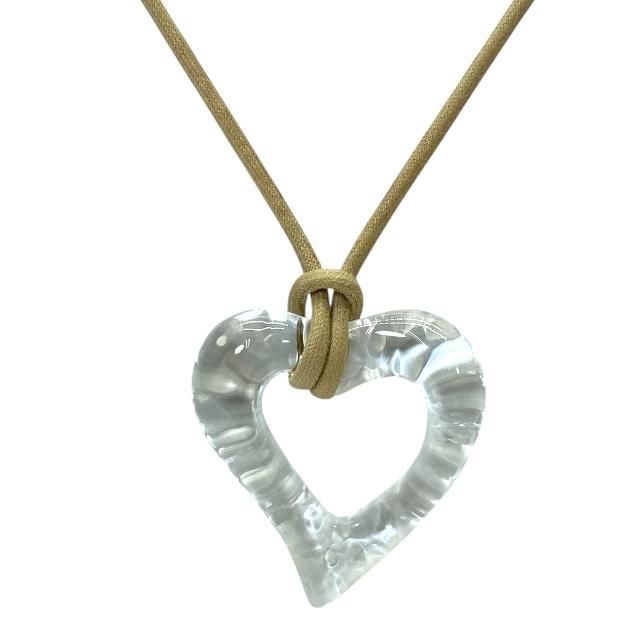 Baccarat バカラ ネックレス アクセサリー ペンダント オープンハート 