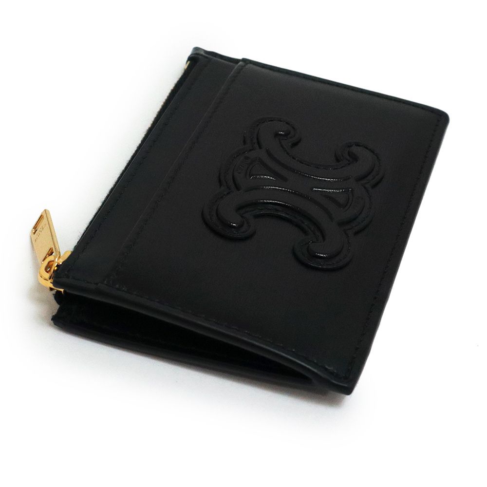 ジップ付きカードホルダー キュイル トリオンフ コインケース パス  