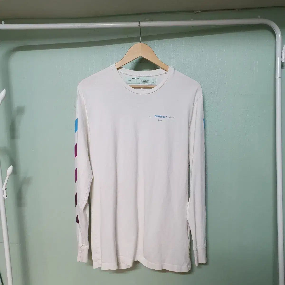 Off-White(オフホワイト) 長袖 Tシャツ L - メルカリ
