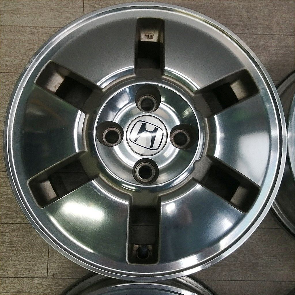 モビリオ・スパイク 14インチ アルミホイール 14x5.5J 4本 軽