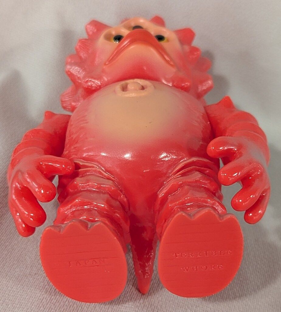 TERRIBLEWHORE Fuck Q イボイボ怪獣アイコ クラシックカラー 赤