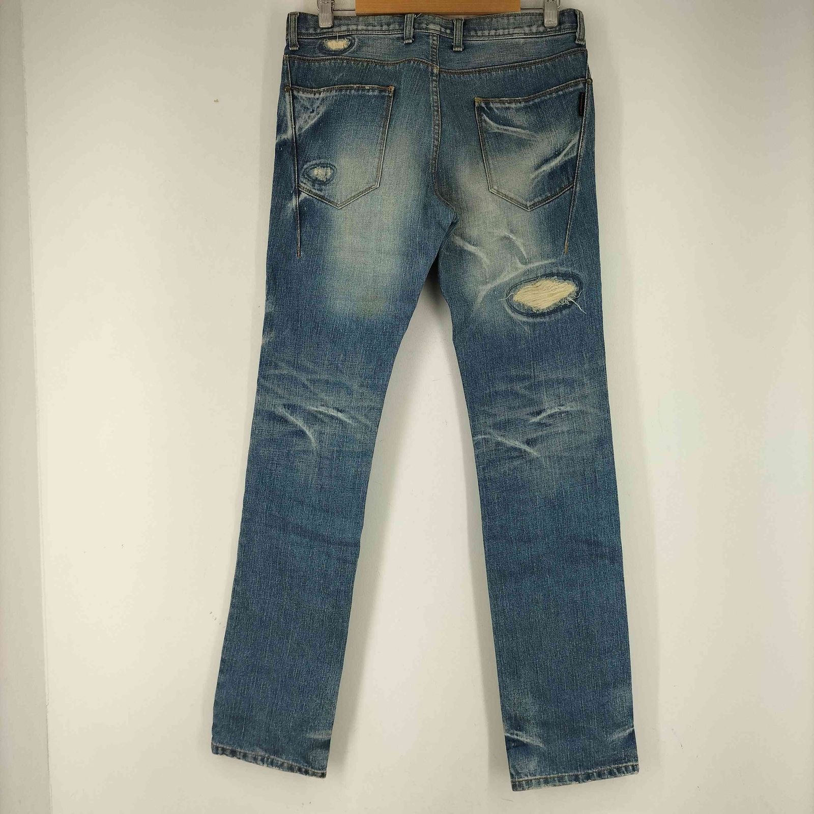 ブラックバレットバイニールバレット BLACKBARRETT by neil barrett リペア加工 デニムパンツ メンズ JPN：3  ブラックバレットバイニールバレット BLACKBARRETT by neil barrett