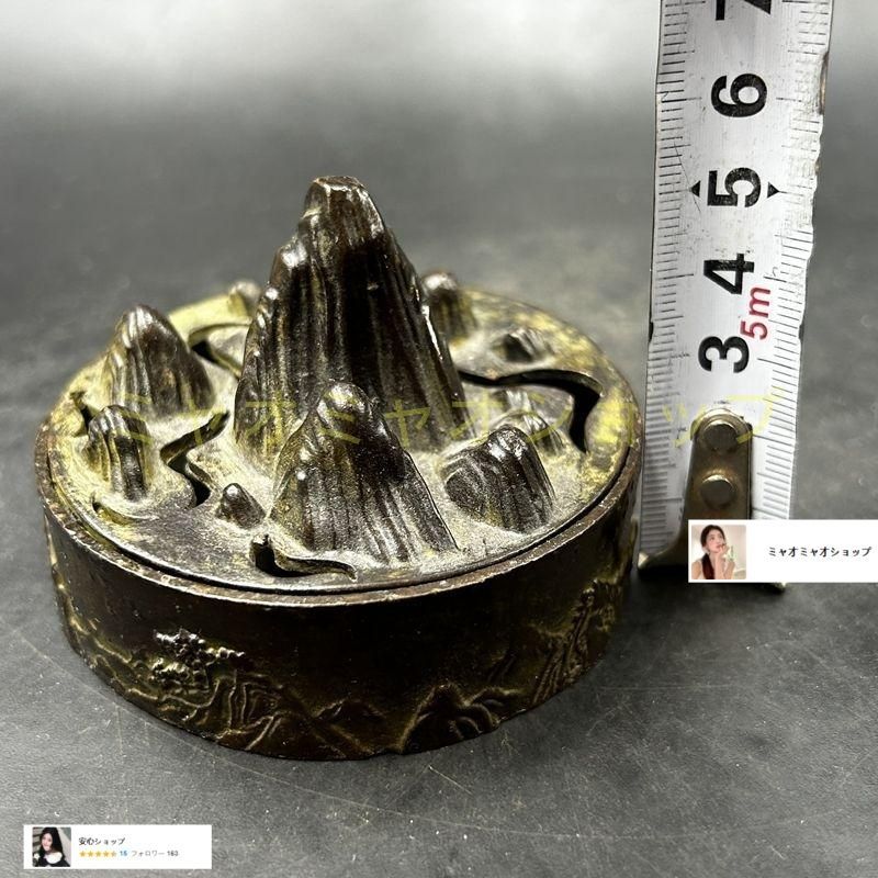 香炉 博山炉 茶道薫る炉 銅炉 工芸品 置物 - メルカリ