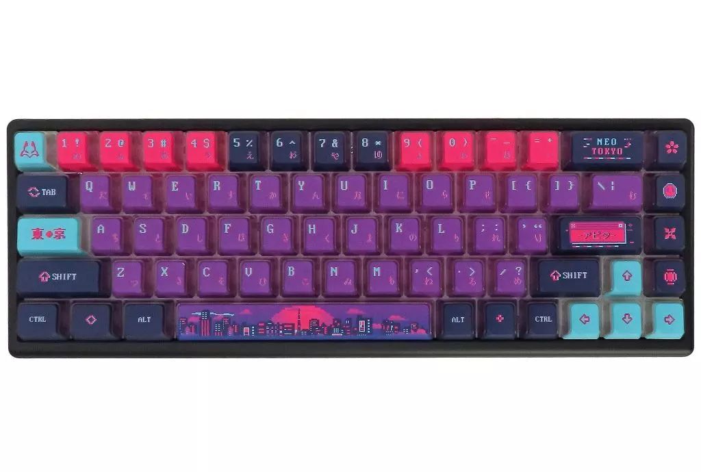 中古】PCハード Arbiter Studio Polar 65 Keyboard Neo Tokyo Black