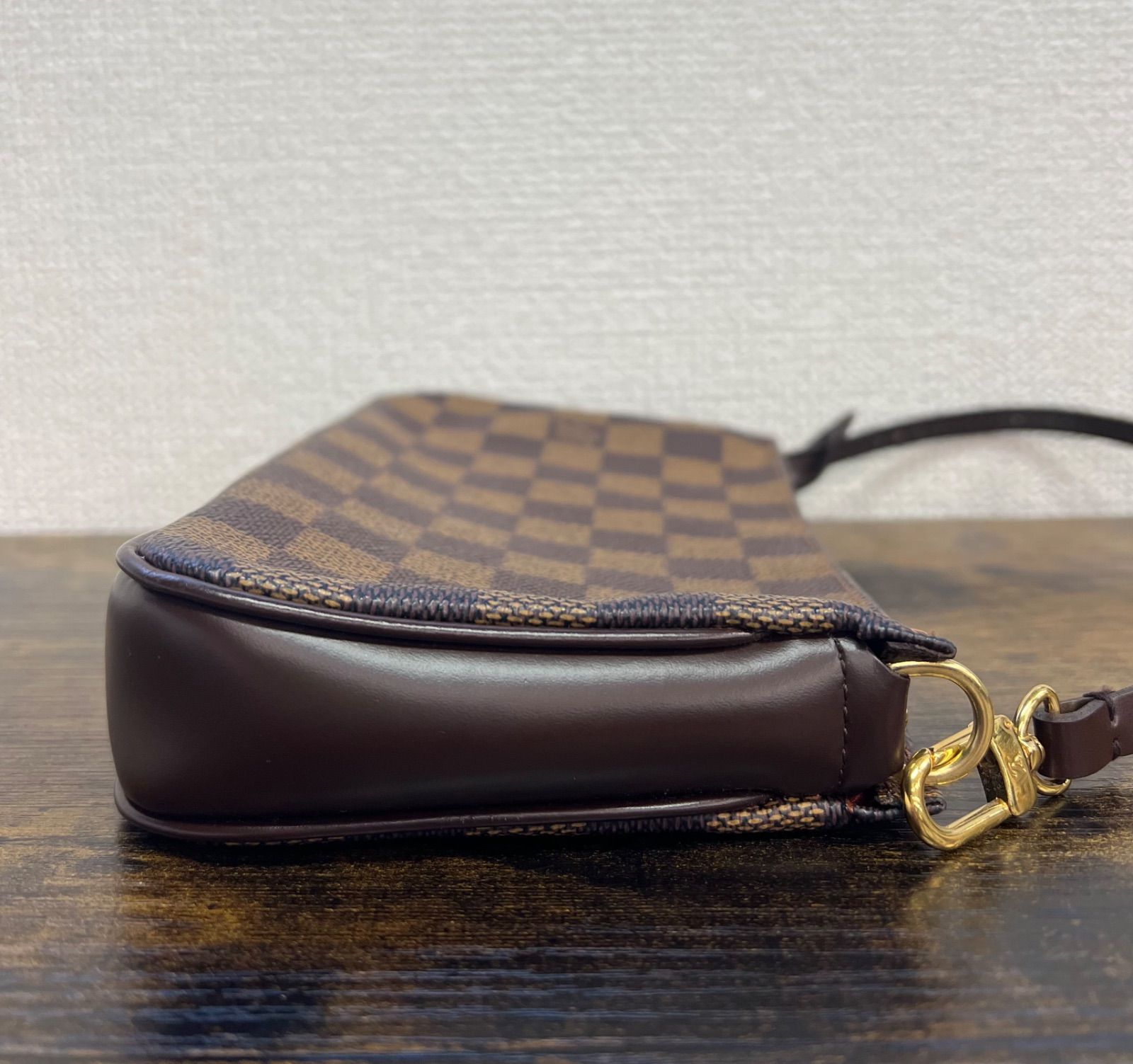 美品】 LOUIS VUITTON ルイヴィトン ダミエ ナヴォナ アクセサリー 