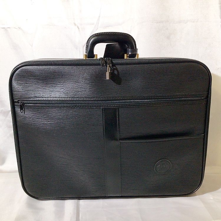 美品】ELEPHANT エレファント トランクケース トラベルバッグ レザー 