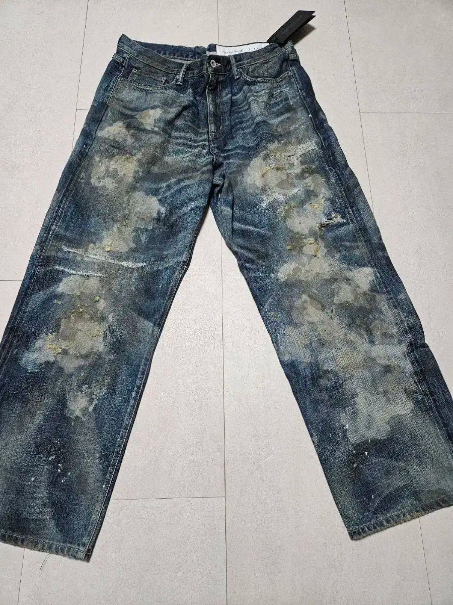 L ネイバーフッド セルビッジ デニム DP WIDE