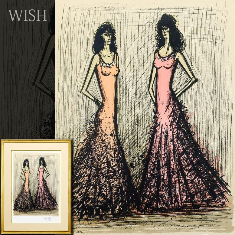 真作】【WISH】ベルナール・ビュッフェ Bernard Buffet