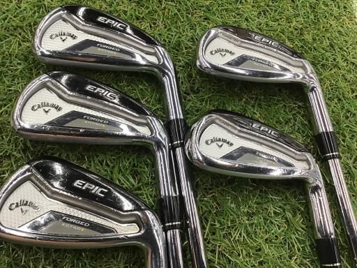 中古】 キャロウェイ EPIC FORGED STAR 5S アイアンセット IR NS