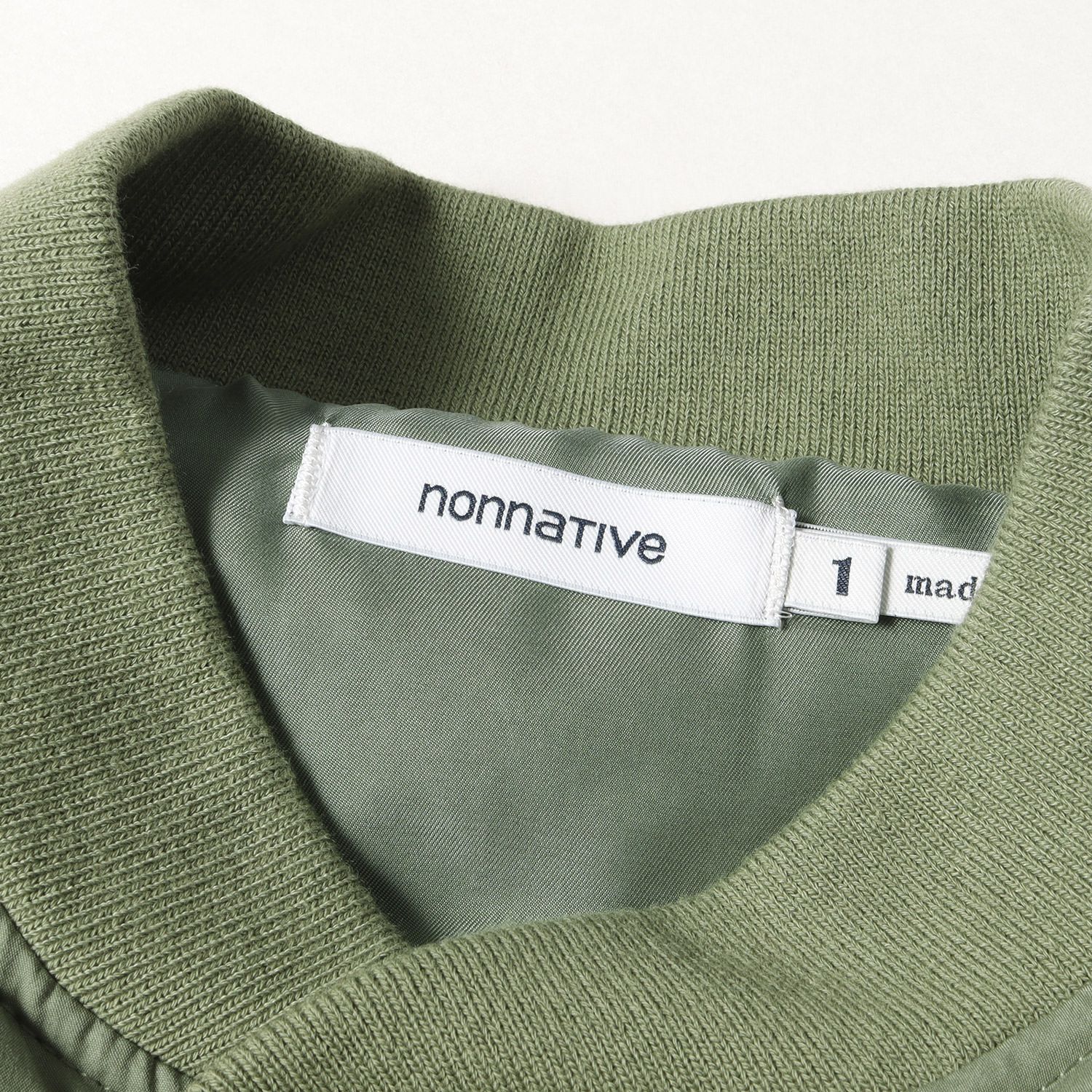 NONNATIVE ノンネイティブ ベスト サイズ:1 タイプライタークロス