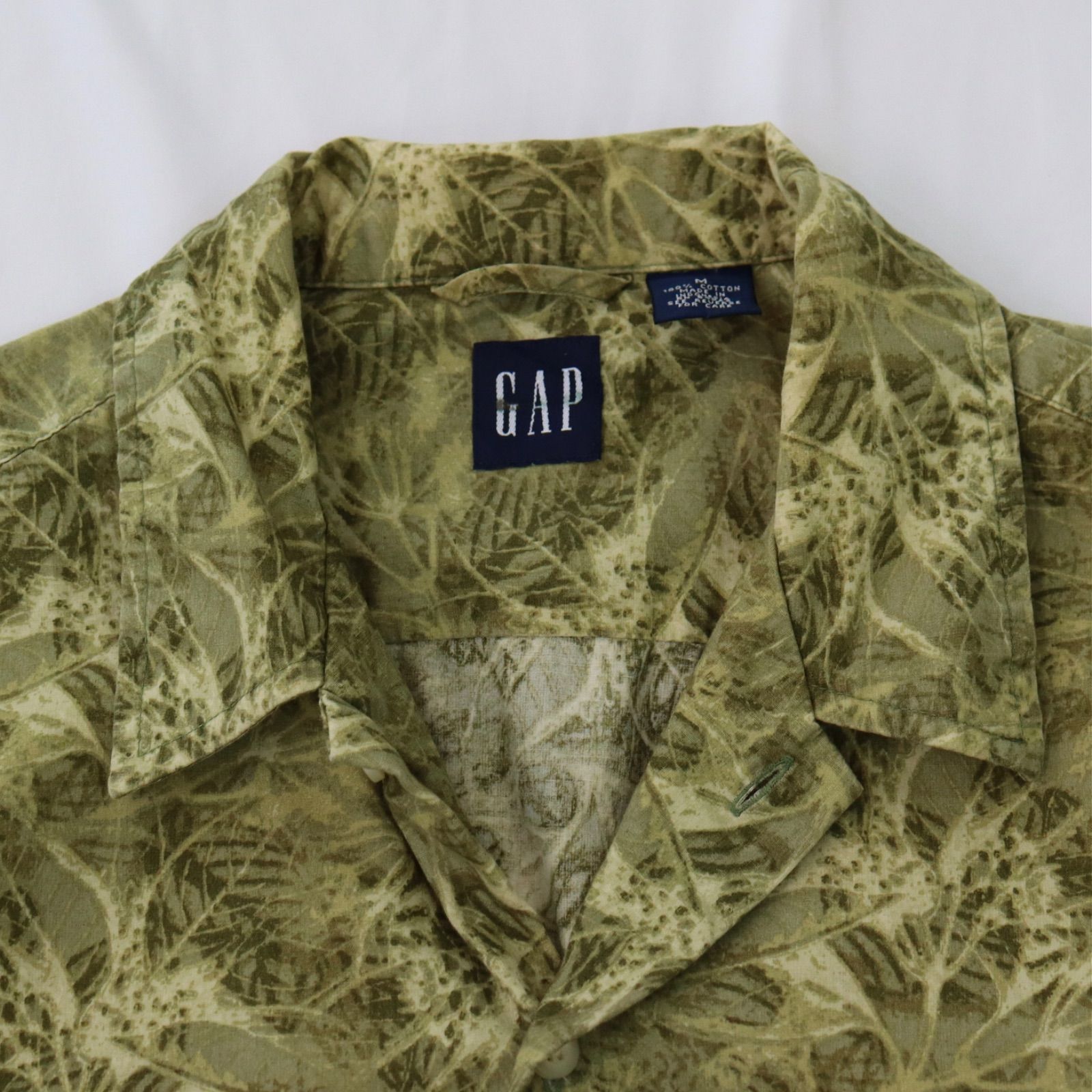 90's~ Open Collar S/S Shirt 