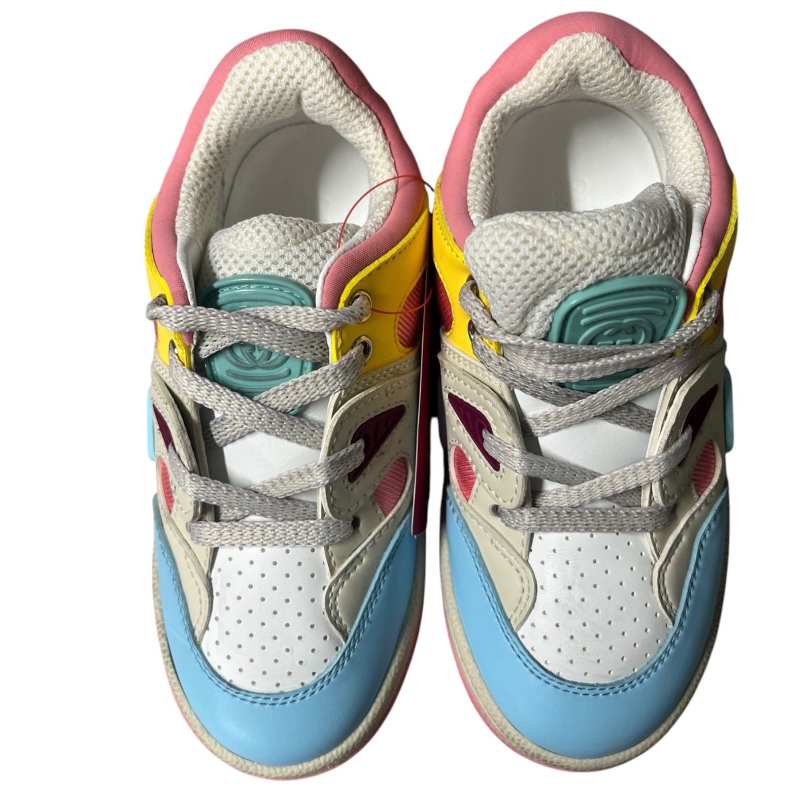 ○ 未使用 グッチ GUCCI BASKET キッズ 子供用 スニーカー 箱付き