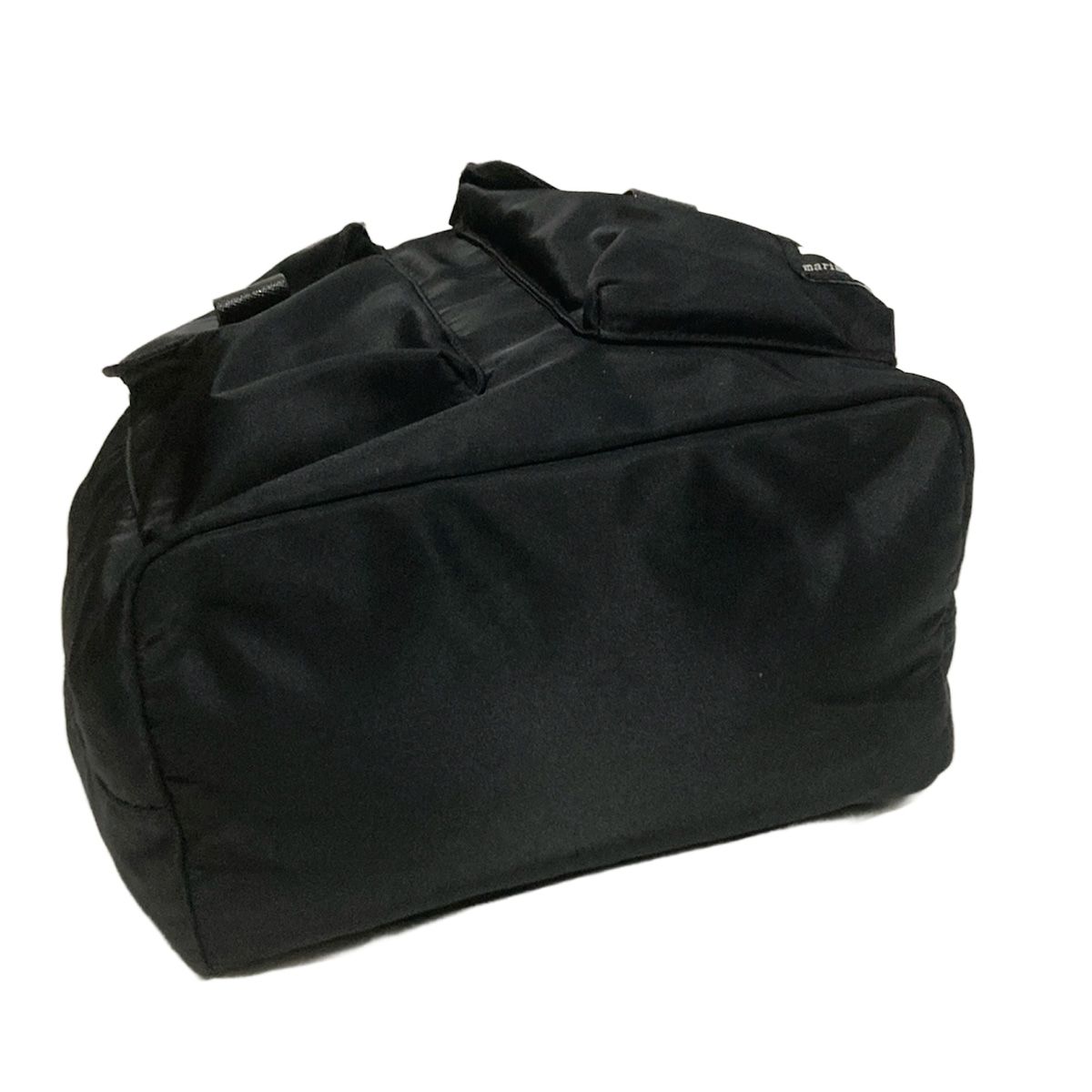 marimekko マリメッコ リュックサック - 黒 巾着型 DECORATOM_COM_BR