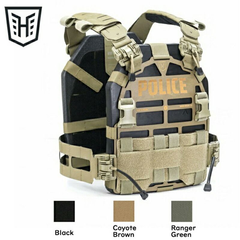 HUSAR Kirys 2.0V スケルトン プレートキャリア Police ポリス