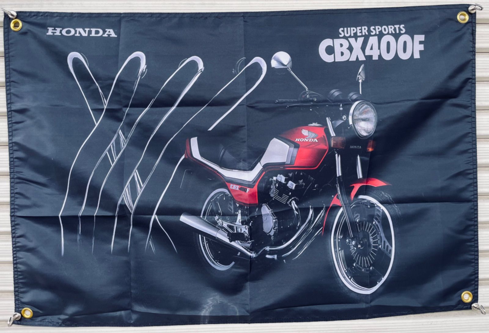ホンダ CBX400F バナー フラッグ ゼファー GP GS Z BB97