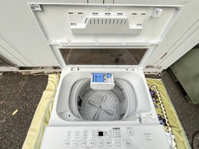 送料無料 全自動電気洗濯機 【中古】動作保証 アイリスオーヤマ ITW 