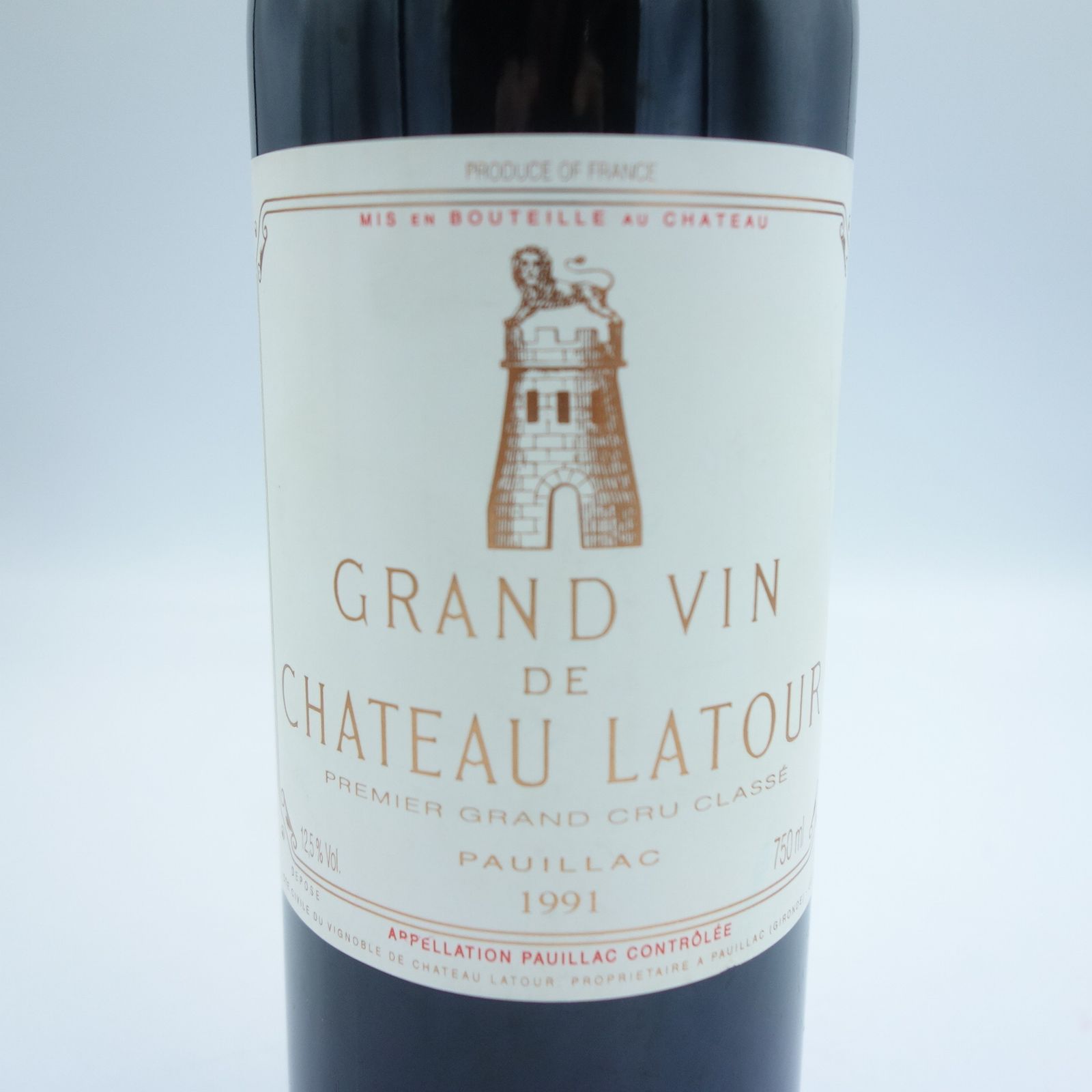 シャトーラトゥール1991 CHATEAU LATOUR（シャトー ラトゥール）1991 12.5％ 750ml