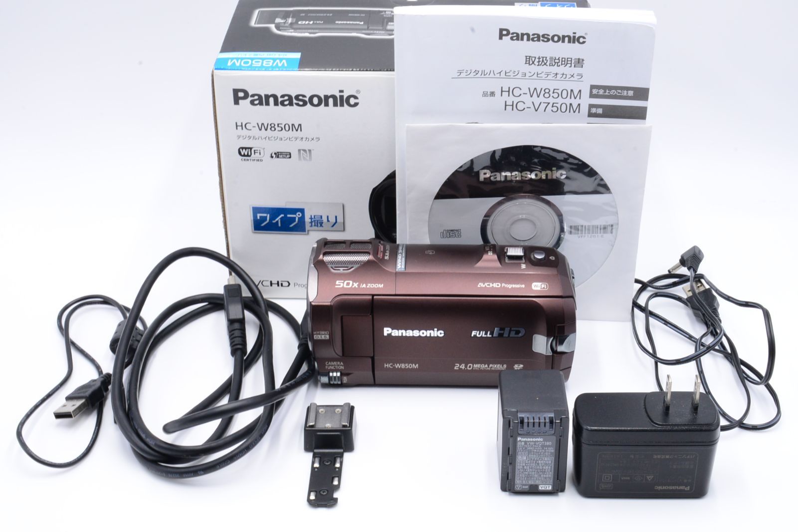 Panasonic パナソニック ブラウン HC-W850M-T - グッチーカメラ - メルカリ