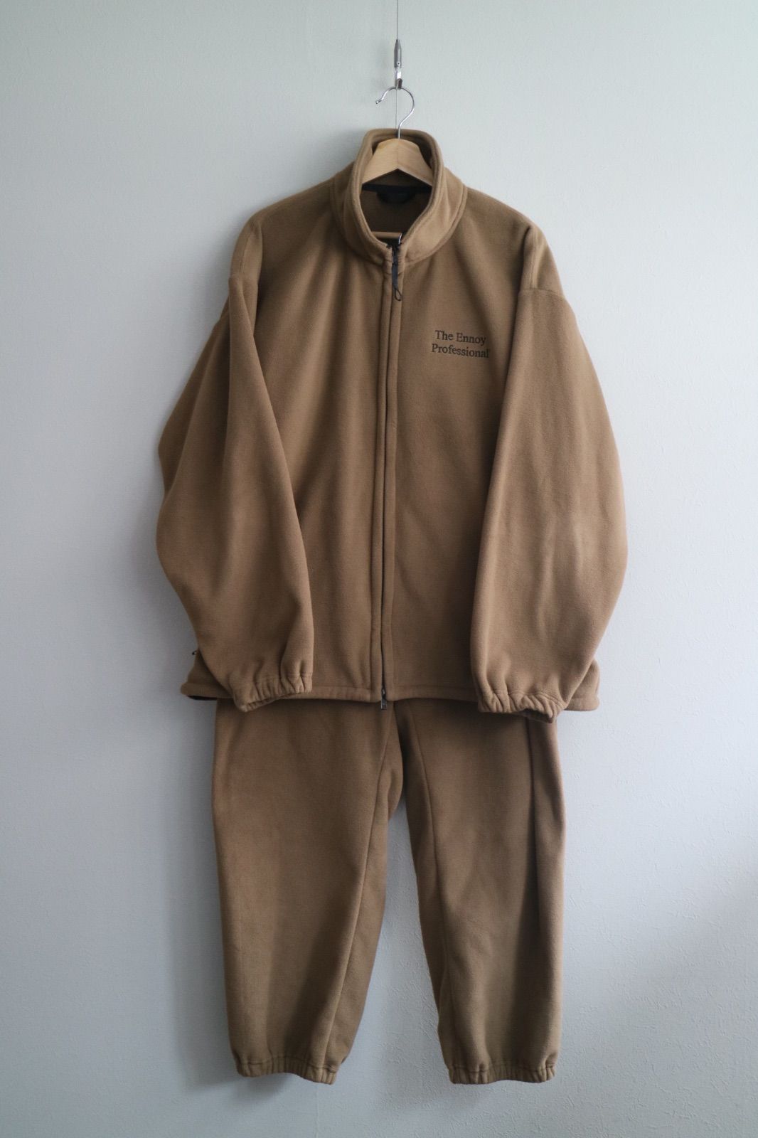 24AW The Ennoy professional POLARTEC® FLEECE SET UP JACKET