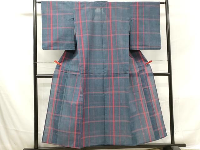 平和屋着物∴夏物　男性　阿波しじら織　浴衣　薄卵色　浴衣　綿　逸品　DAAV7295cd 平和屋着物∴夏物 男性 阿波しじら織 浴衣 薄卵色 浴衣 綿