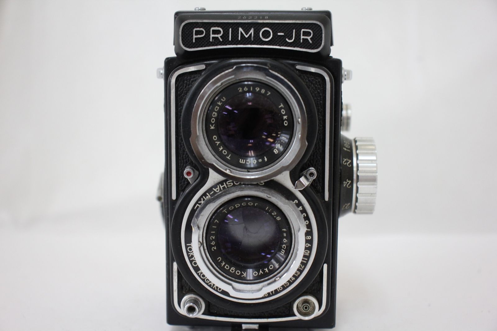 訳あり！PRIMO-JR 6cm F2.8 Tokyo Kogaku 二眼レフ！