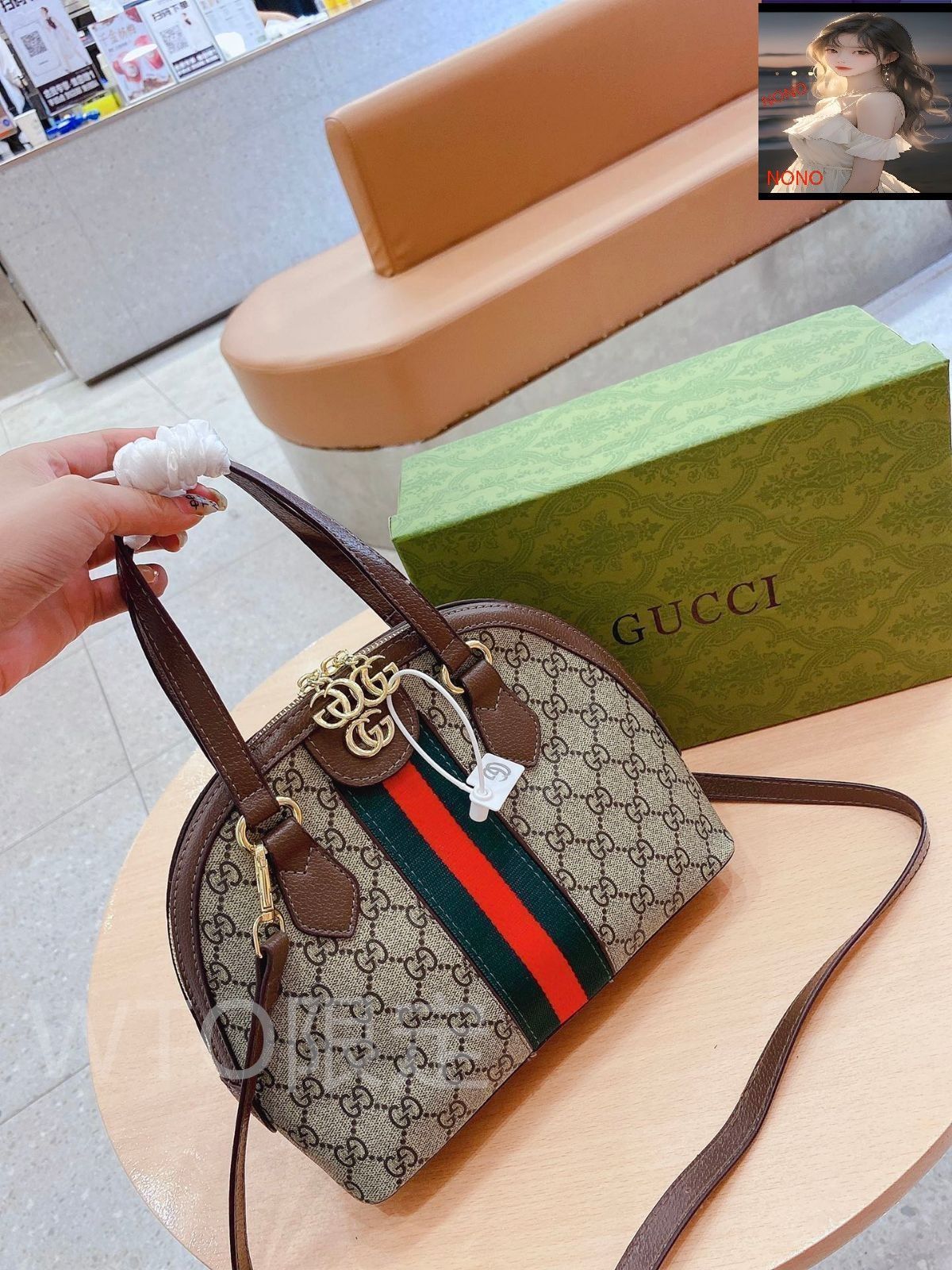 超美品 GUCCI グッチ ハンドバッグ ショルダーバッグ レディース