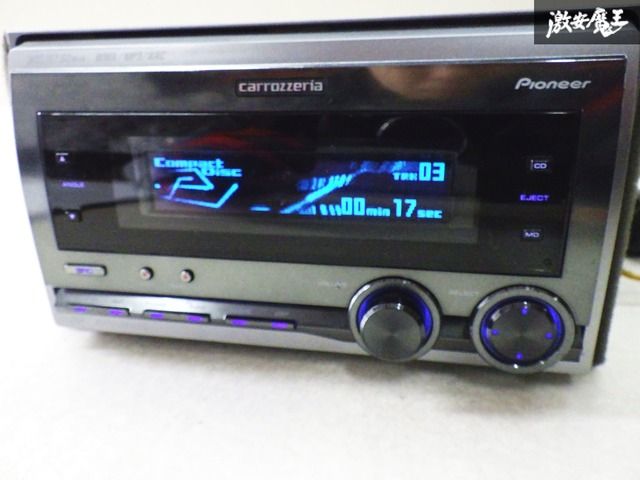 動作OK！ carrozzeria カロッツェリア CD MDプレーヤー