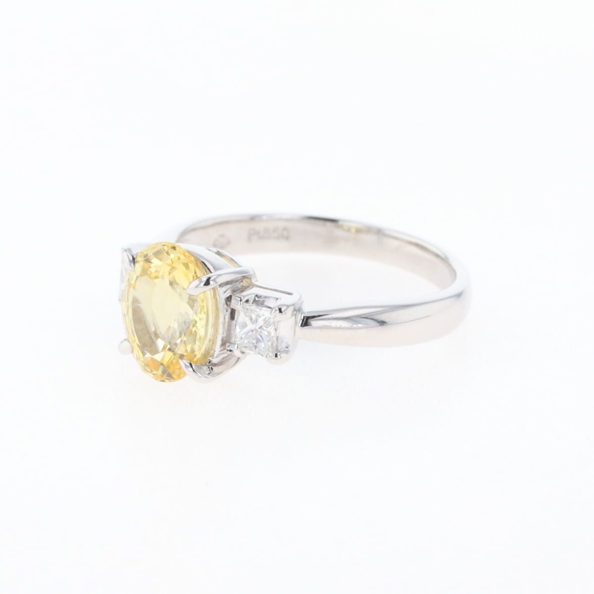 サファイヤ　ダイヤ　リング　指輪　Pt850 プラチナ 楽天市場】ブルースターサファイア 2.99ct リング 13.5号 PT850