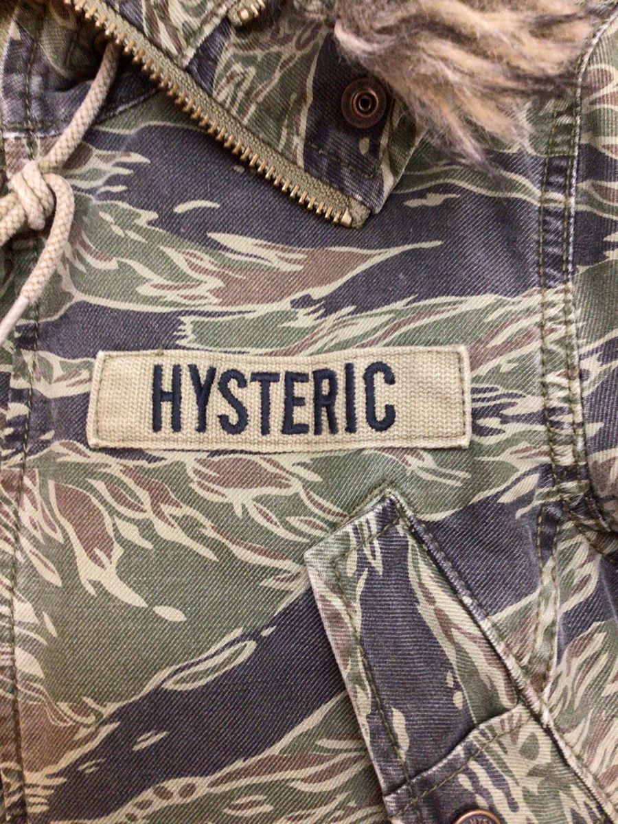 HYSTERIC GLAMOUR ヒステリックグラマー モッズコート フードファー