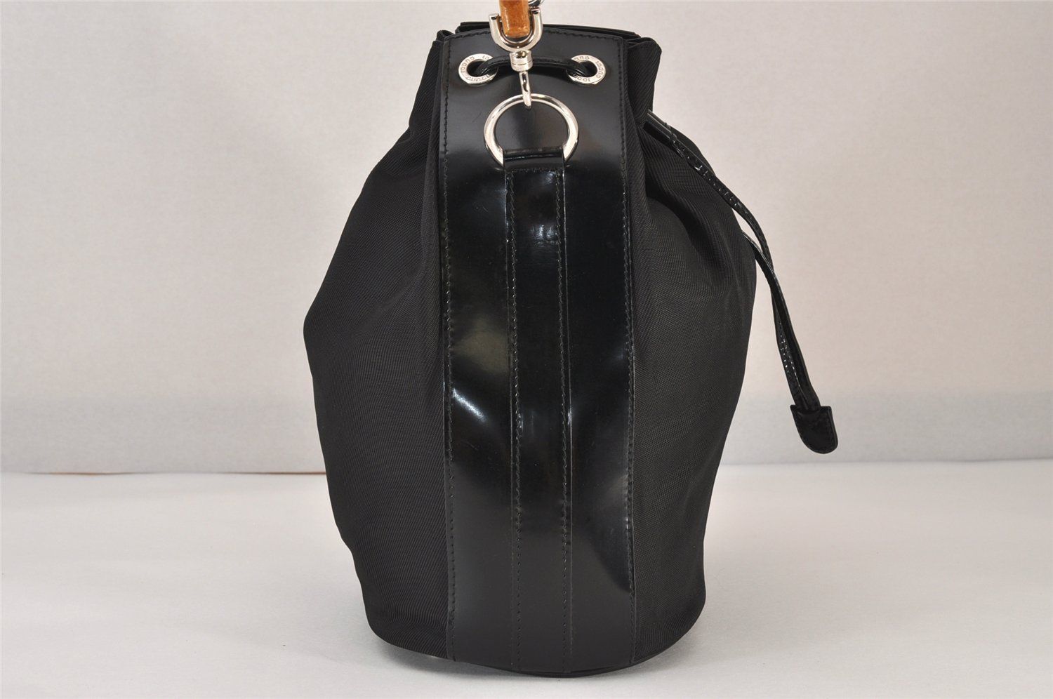 極美品 グッチ バンブー 巾着 2way ショルダーバッグ ハンド ブラック 楽天市場】【バッグ】GUCCI グッチ バンブー 巾着 2WAY