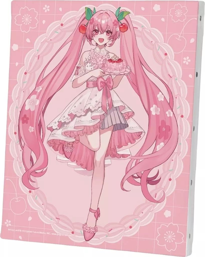 描き下ろし 集合 桜パーティーver. Art by しゅがお キャンバスボード