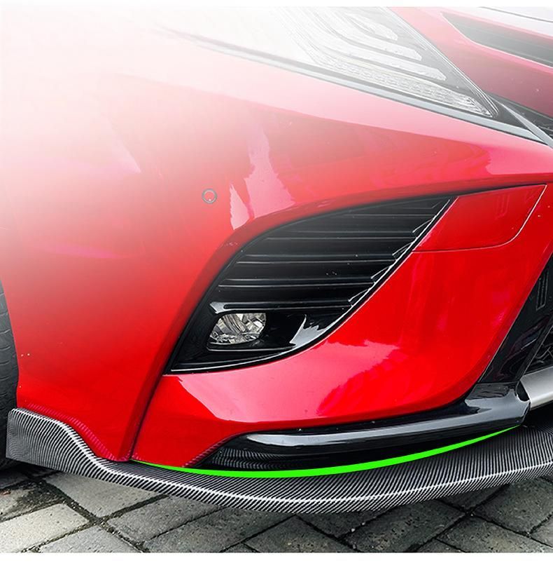 Toyota Camry 8代 2018-2020年式 スポーツバージョン カーボン調 フロントリップ スポイラー 前唇 擾流板 前バンパー エアロ 外装 カスタム