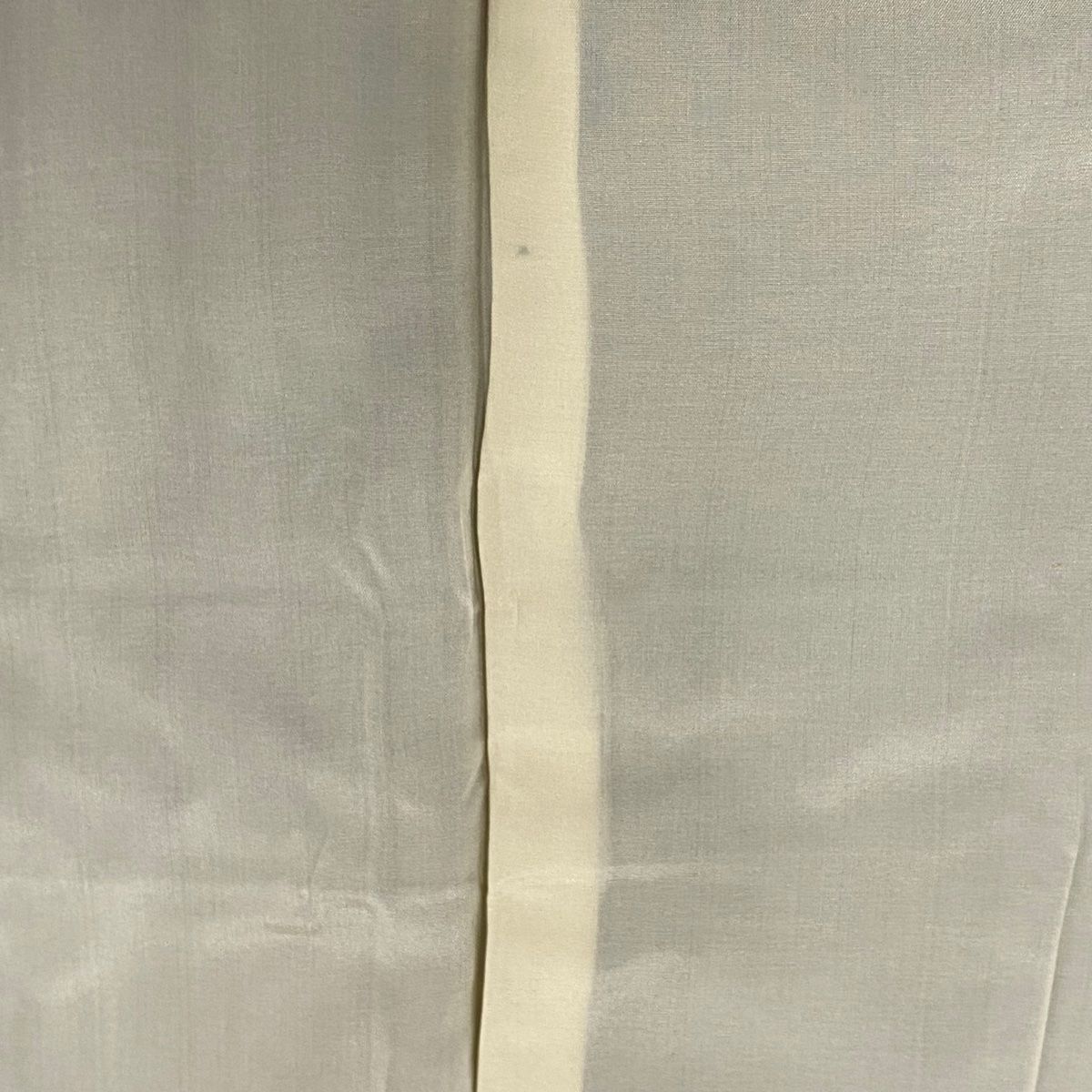 バイセル 着物 名品 紬 ベージュ 縦縞 草花 亀甲絣 やまと 正絹 袷（10月～5月） 161cm Mサイズ ☆☆☆☆ 紬 身丈159.5cm 裄丈63.5cm S 袷 草花 亀甲絣 ベージュ 正絹 優品