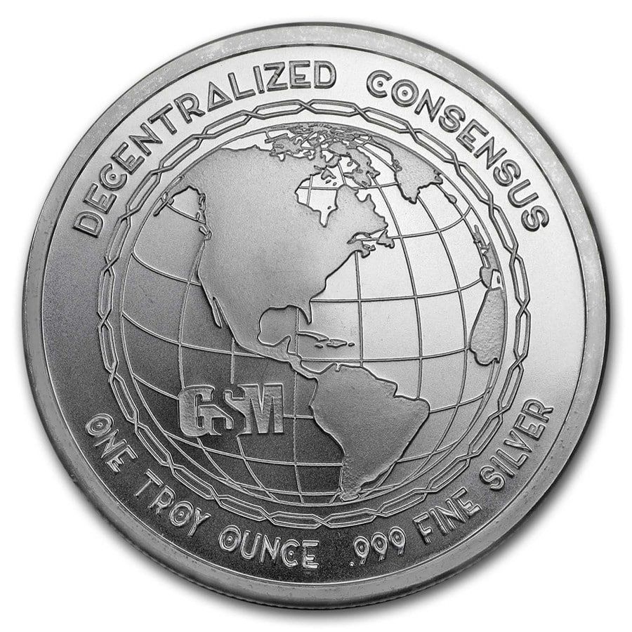 保証書・カプセル付き] (新品) アメリカ「ビットコイン・BTC」純銀 1オンス メダル - メルカリ