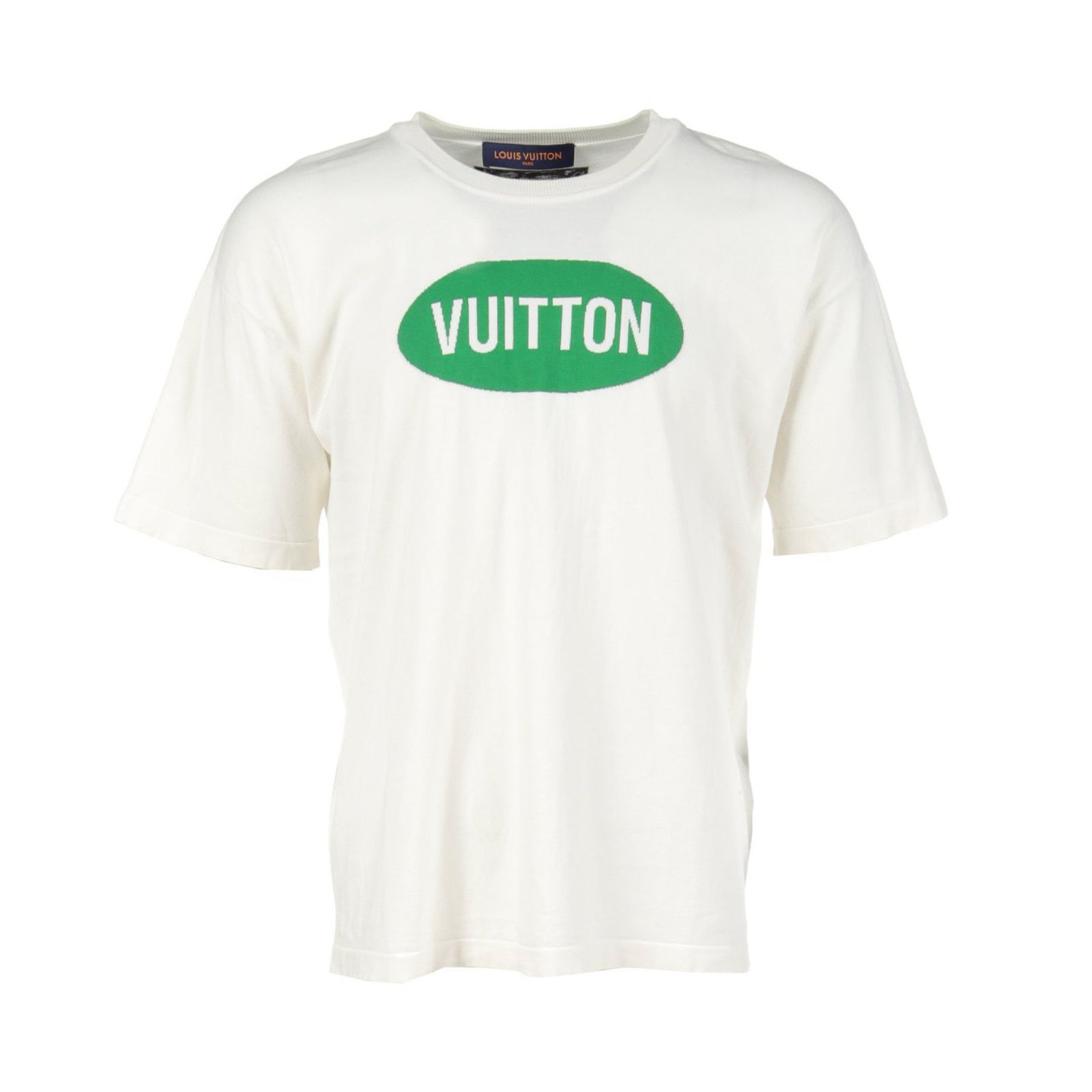 LOUIS VUITTON 22ss off-white ロゴ ティーシャツ 白