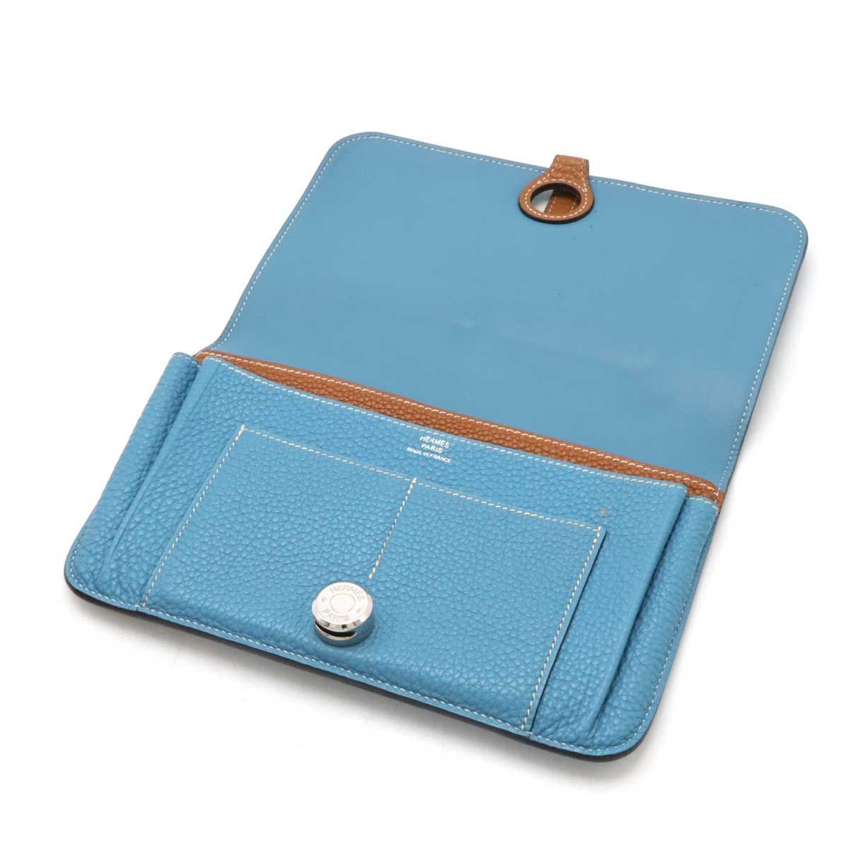 HERMES エルメス ドゴンデュオ ドゴンGM 2つ折長財布 二つ折り