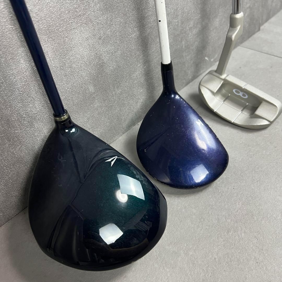 キャロウェイバッグ　ゼクシオ　タイトリスト　レディースゴルフ11本セット　右　A キャロウェイバッグ ゼクシオ タイトリスト レディースゴルフ11