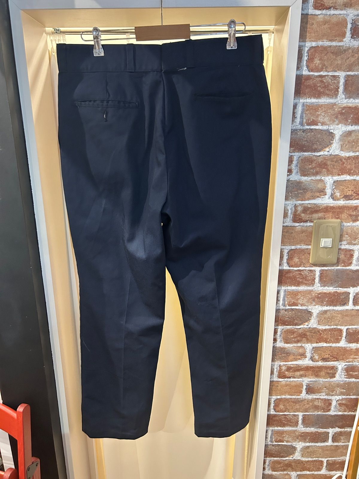 希少】ディッキーズ Dickies PT202 ワークパンツ W38 ネイビー