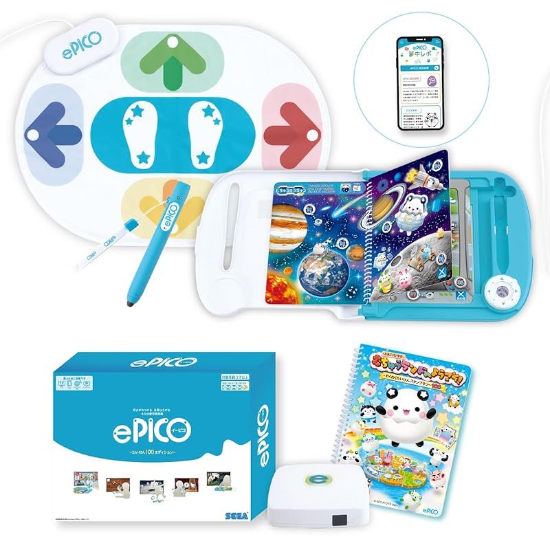 セガフェイブ(SEGA FAVE) ePICO(イーピコ) たいけん100エディション 【日本おもちゃ大賞2024エデュケーショナルトイ部門大賞】