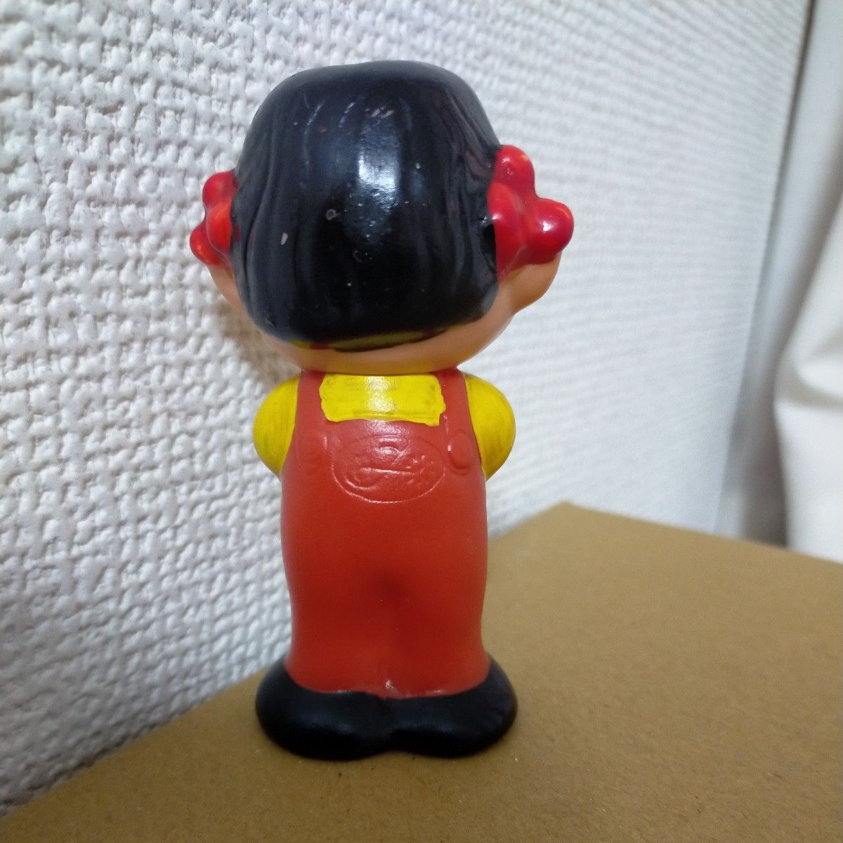 当時物 古い 不二家 マグネット ペコちゃん 磁石付完品! 手塗り ソフビ