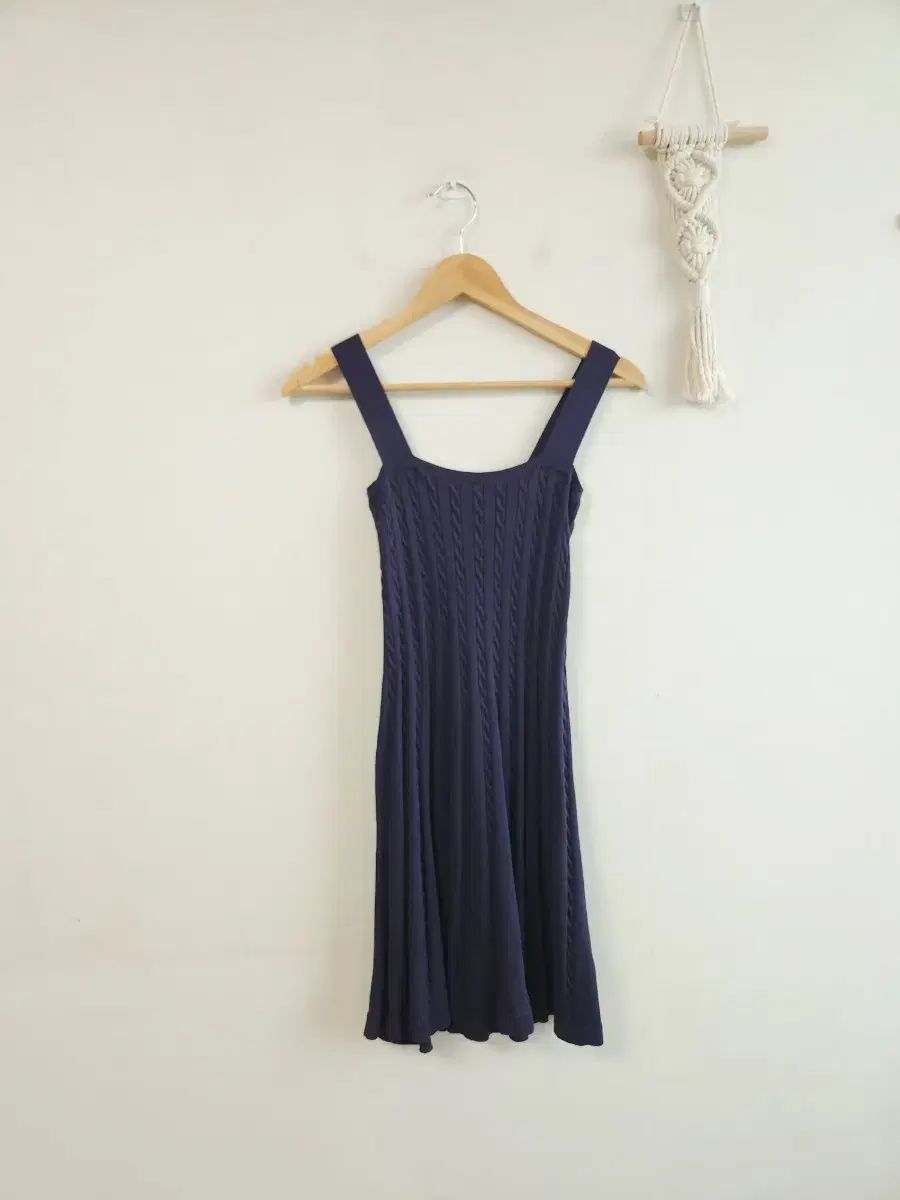 Atelier Nain アトリエナイン ケーブル編み カーディガン ドレス セット 55