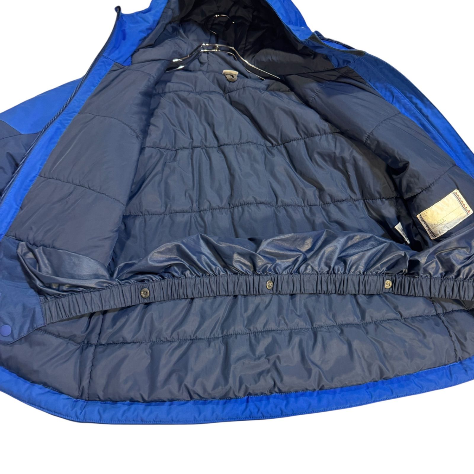 mont-bell モンベル　スノーウェア　水色　ブルー 子供服mont-bell モンベル スキーウェアセット 130サイズ 青 mont