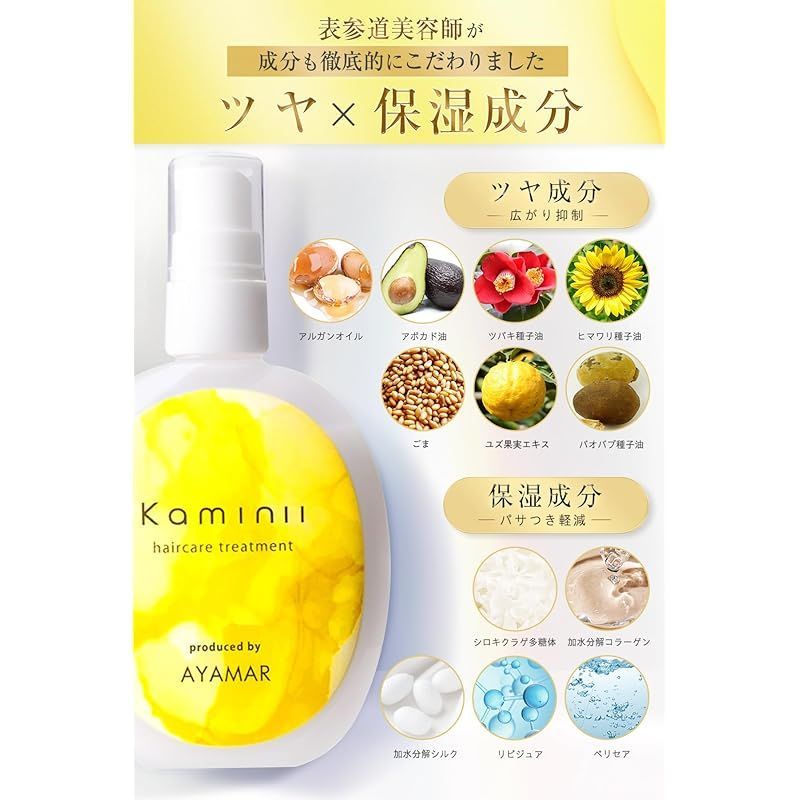 値下げ★kaminii カミニー ヘアミルク 4本セット milklp_09.jpg