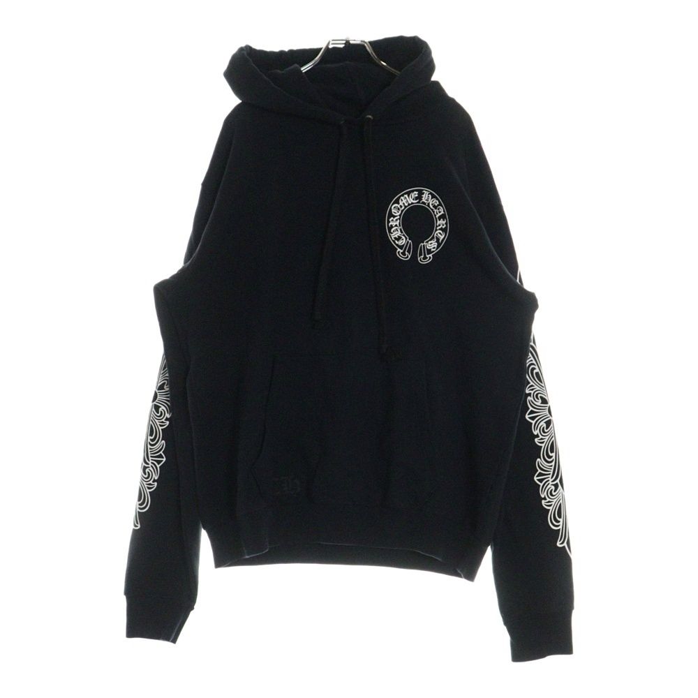 トップス CHROME HEARTS HORSESHOE PULLOVER HOODIE CHROME HEARTS - Horseshoe Pullover Hoodie | Tempt