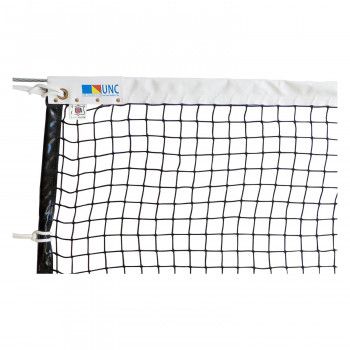 鵜沢ネット 硬式テニスネット スチール 黒 220dt|120本 11372