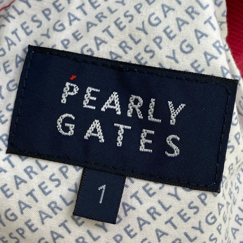 サイズ：1 PEARLY GATES パーリーゲイツ 半袖ポロシャツ ブルー